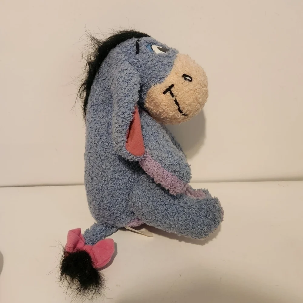 10” Vintage Mattel Disney Eeyore Winnie the Pooh Plush Nonfunctional Voice Box